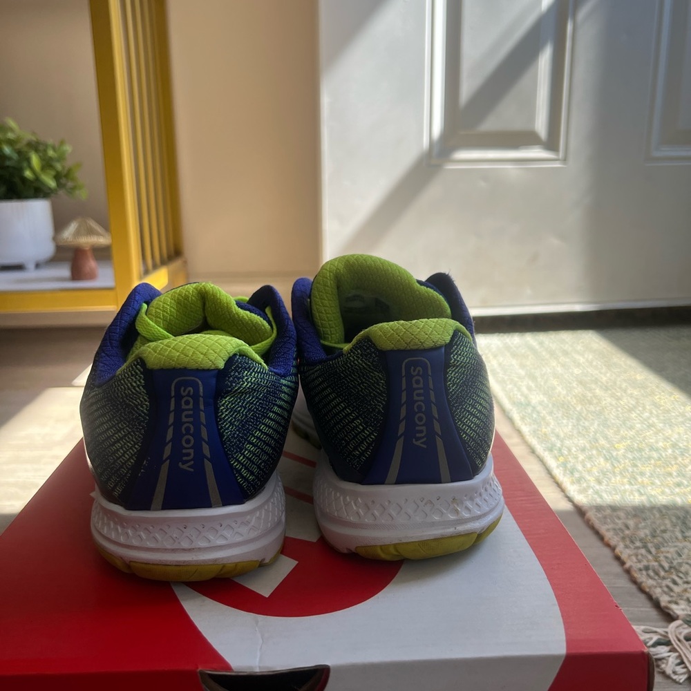 Saucony Ride 10 ‘Blue Citron Purple’ - Picture 5 of 8